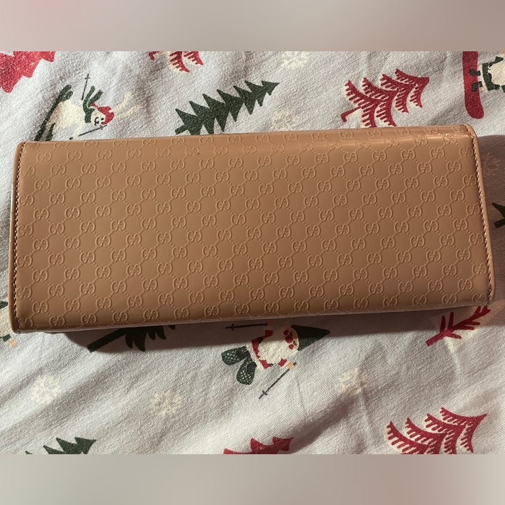 Tan Gucci Clutch